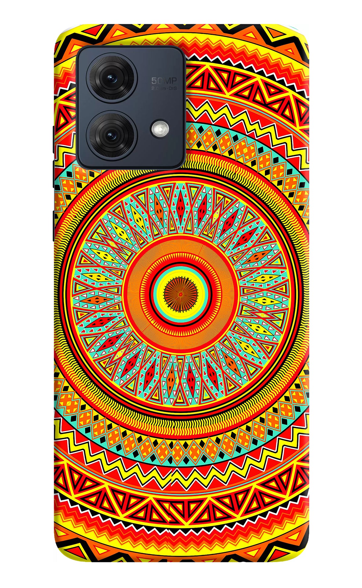 Mandala Pattern Moto G84 5G Back Cover