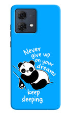 Keep Sleeping Moto G84 5G Hard Case Back Cover by Casekaro