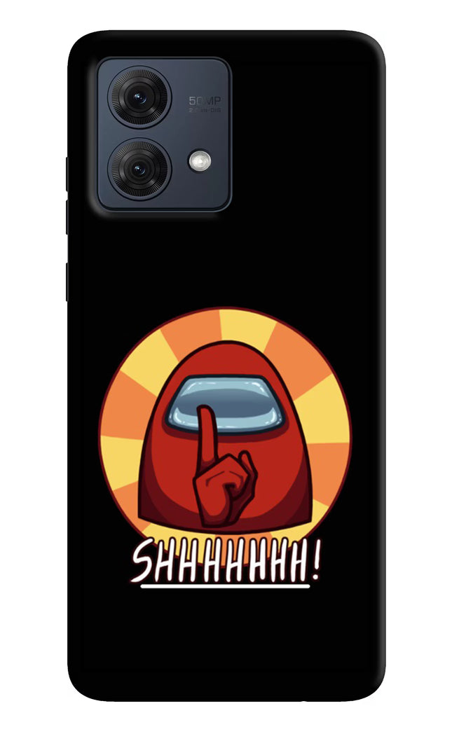 Among Us Shhh! Moto G84 5G Hard Case Back Cover by Casekaro