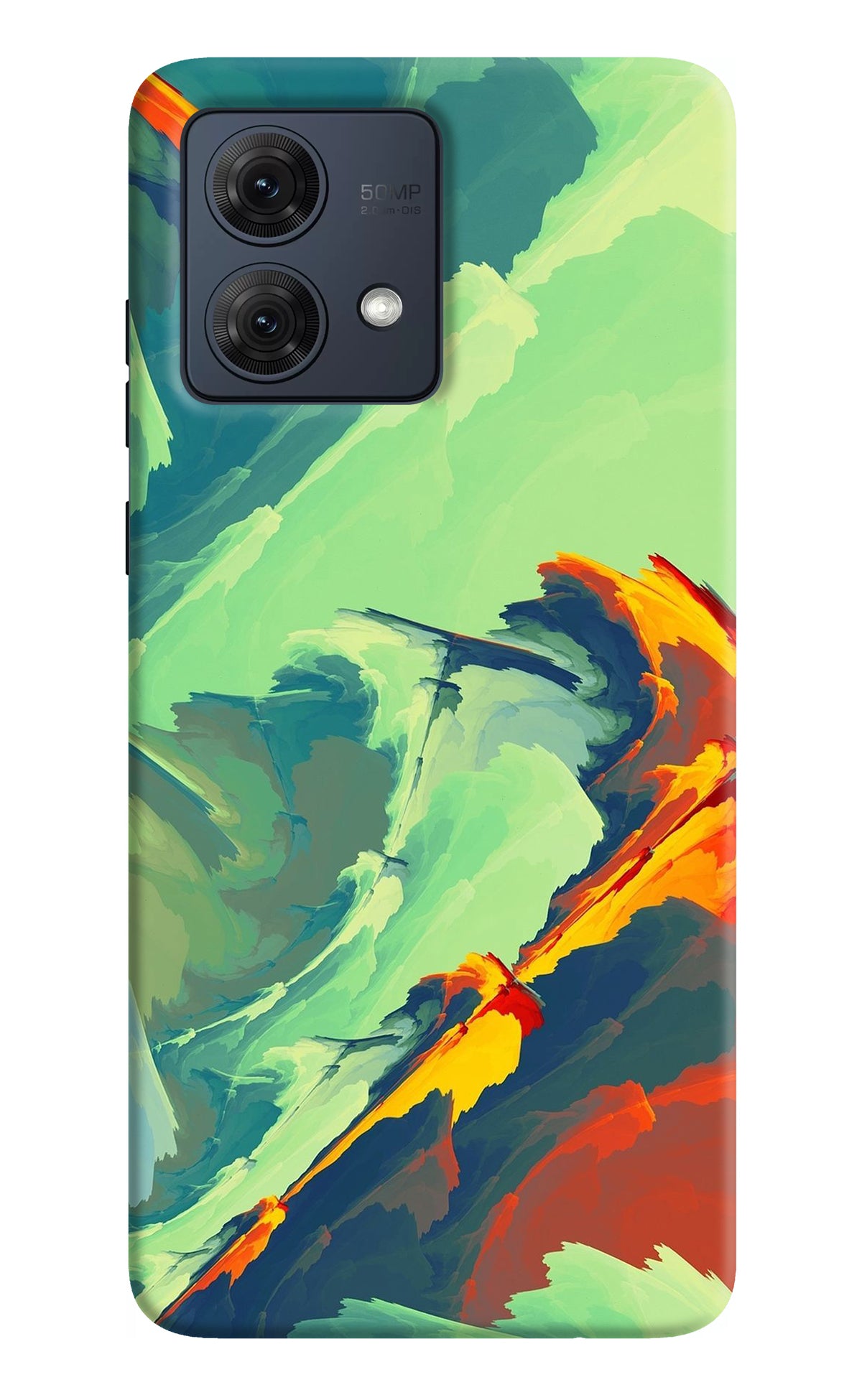 Paint Art Moto G84 5G Back Cover