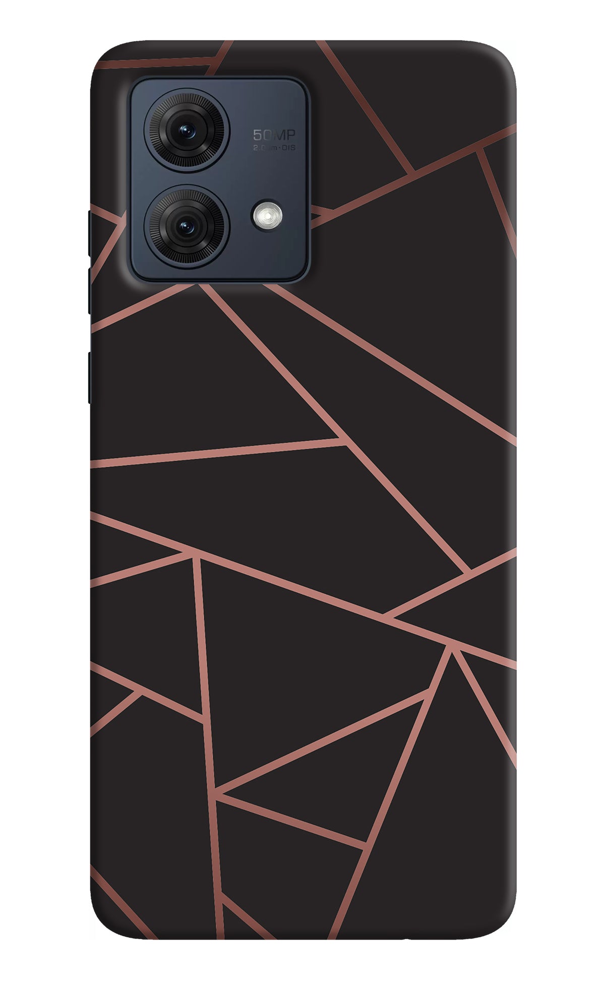 Geometric Pattern Moto G84 5G Back Cover