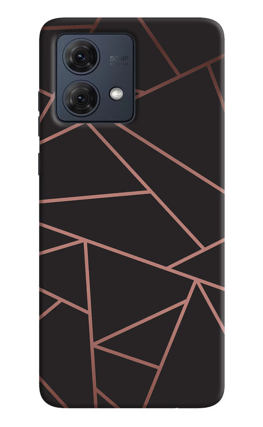 Geometric Pattern Moto G84 5G Hard Case Back Cover by Casekaro
