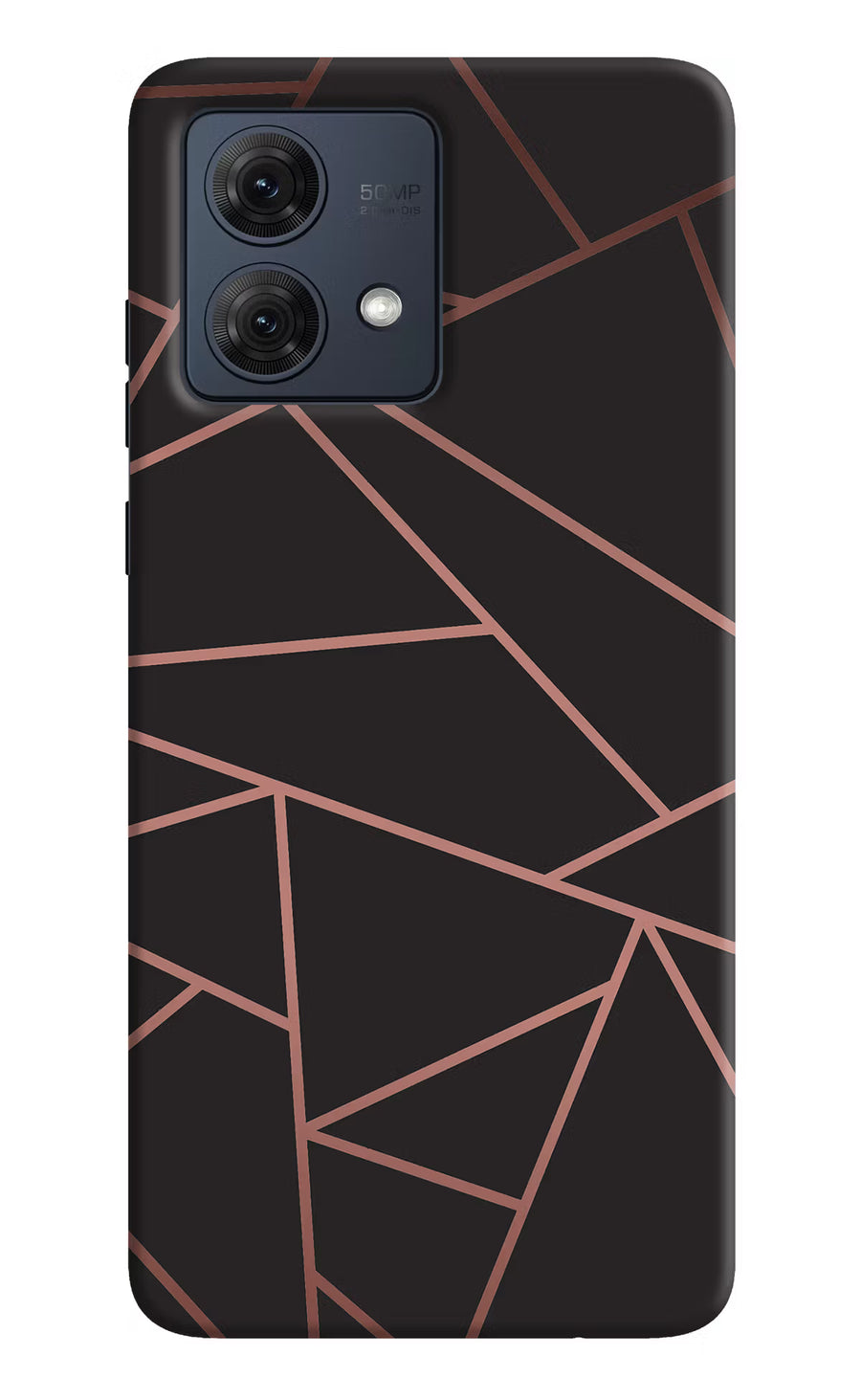 Geometric Pattern Moto G84 5G Back Cover, Hard case