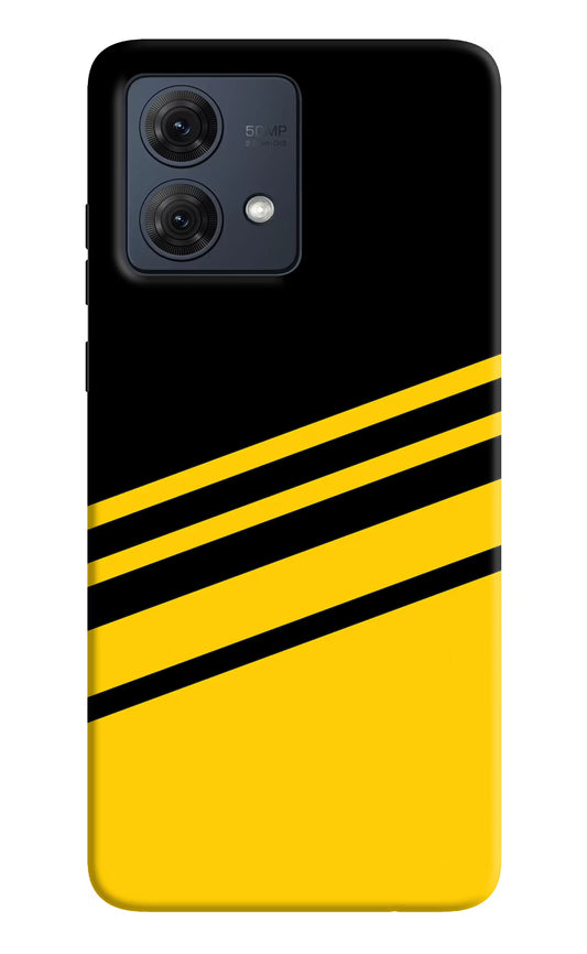 Yellow Shades Moto G84 5G Hard Case Back Cover by Casekaro