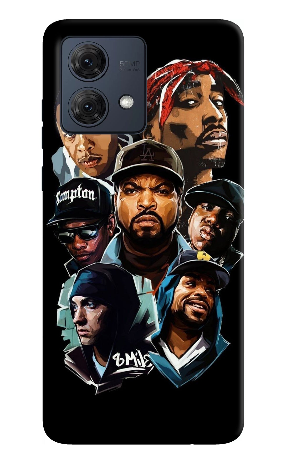 Rappers Moto G84 5G Back Cover