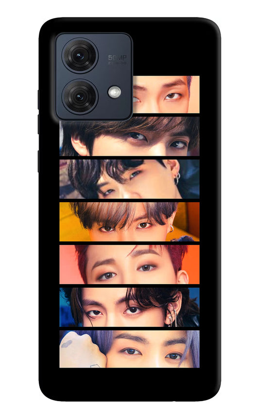 BTS Eyes Moto G84 5G Hard Case Back Cover by Casekaro