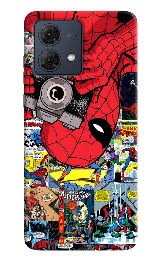 Spider Man Moto G84 5G Hard Case Back Cover by Casekaro