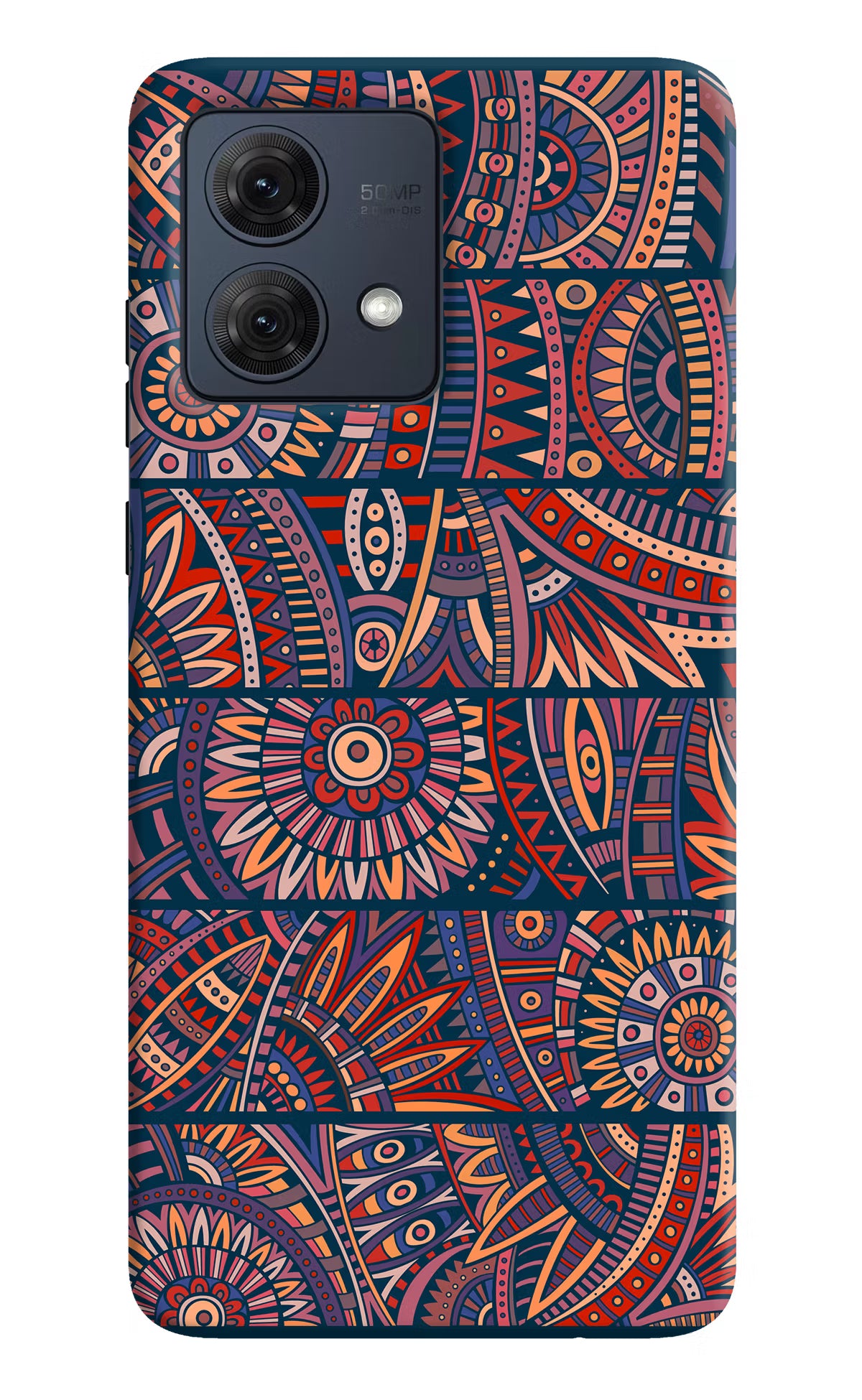 African Culture Design Moto G84 5G Hard Case Back Cover by Casekaro