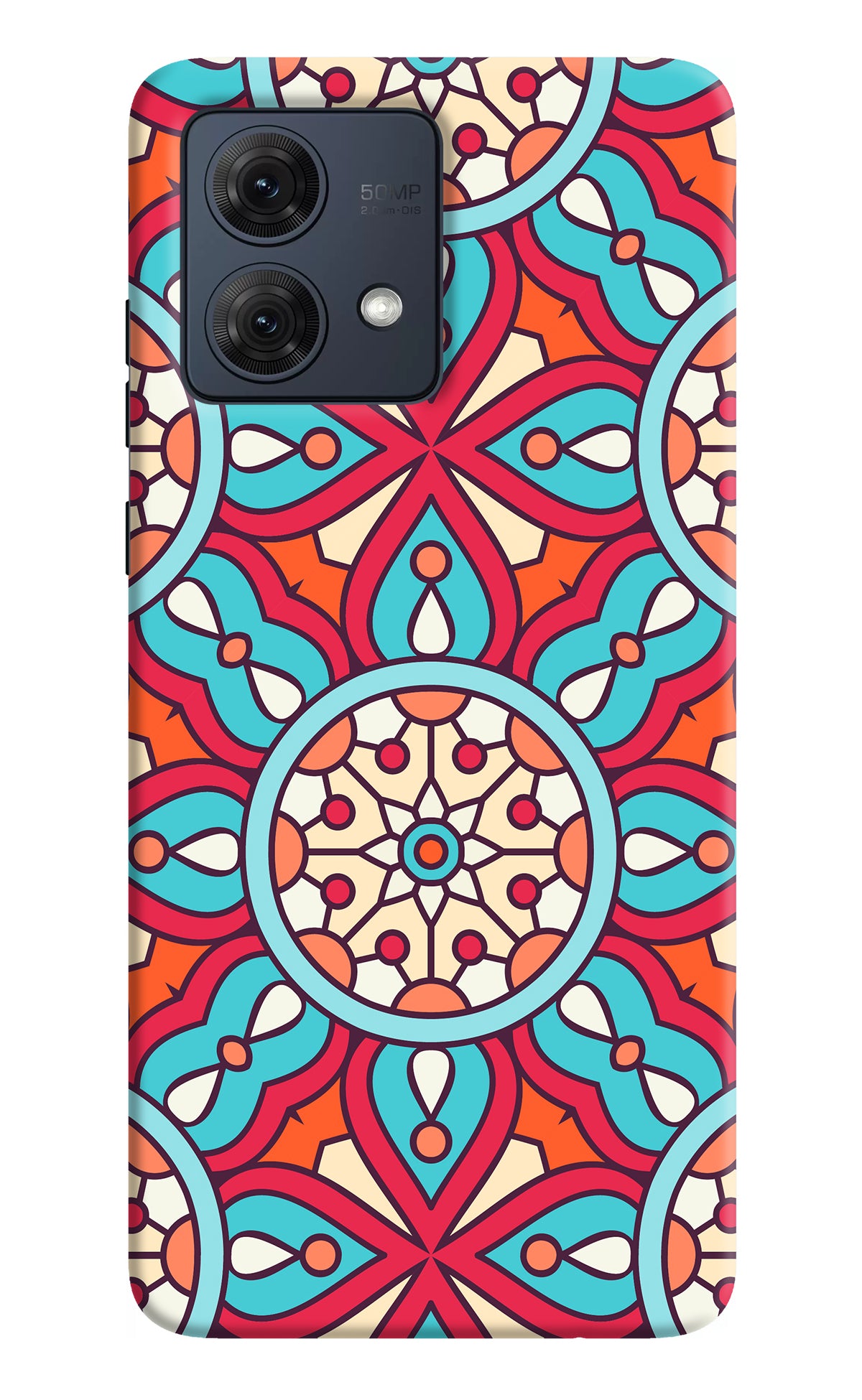 Mandala Geometric Moto G84 5G Back Cover