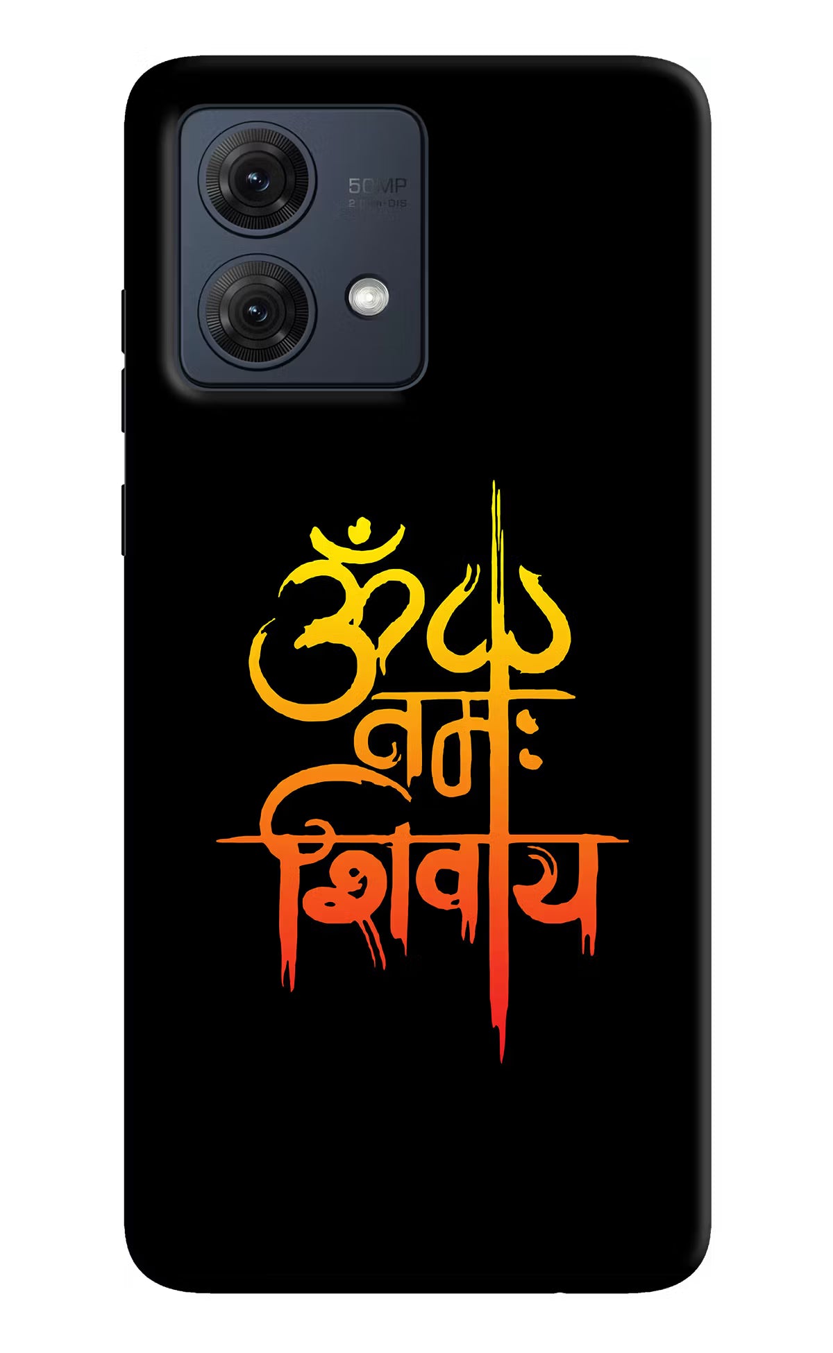 Om Namah Shivay Moto G84 5G Hard Case Back Cover by Casekaro