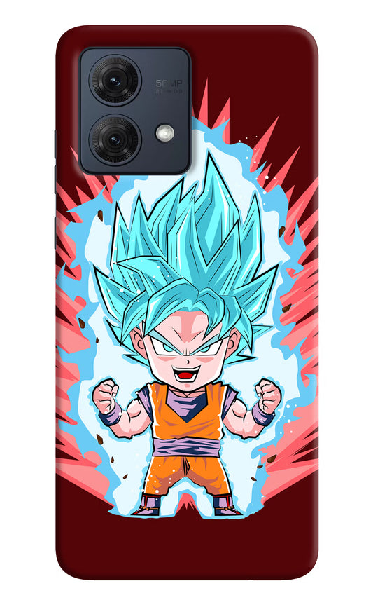 Goku Little Moto G84 5G Hard Case Back Cover by Casekaro