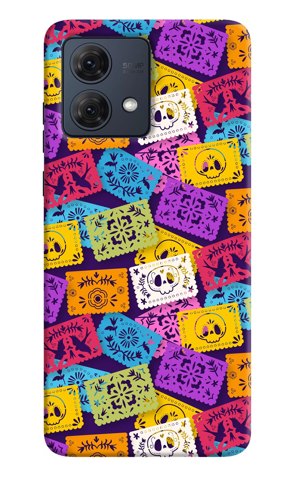 Mexican Pattern Moto G84 5G Back Cover