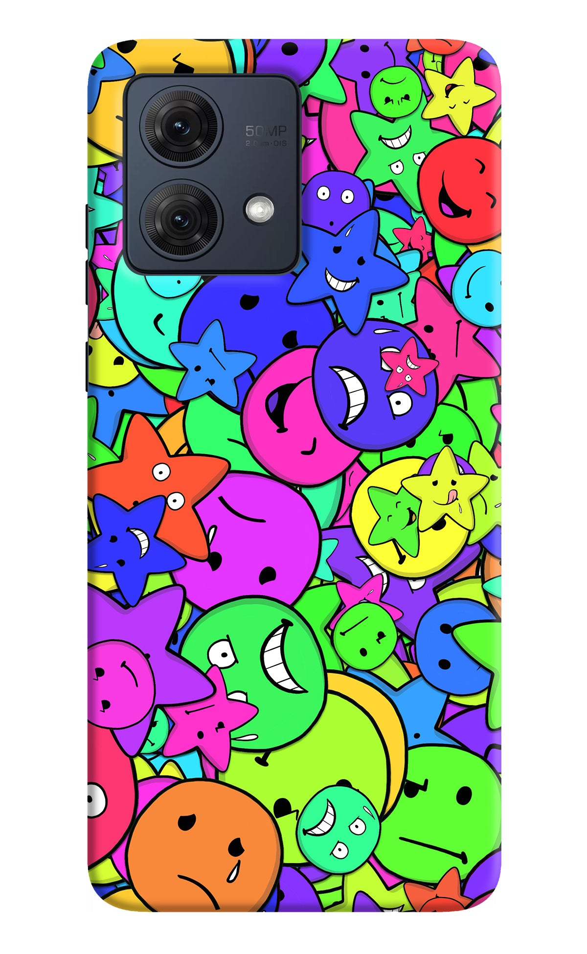 Fun Doodle Moto G84 5G Back Cover