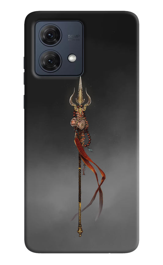 Shiv Trishul Moto G84 5G Hard Case Back Cover by Casekaro