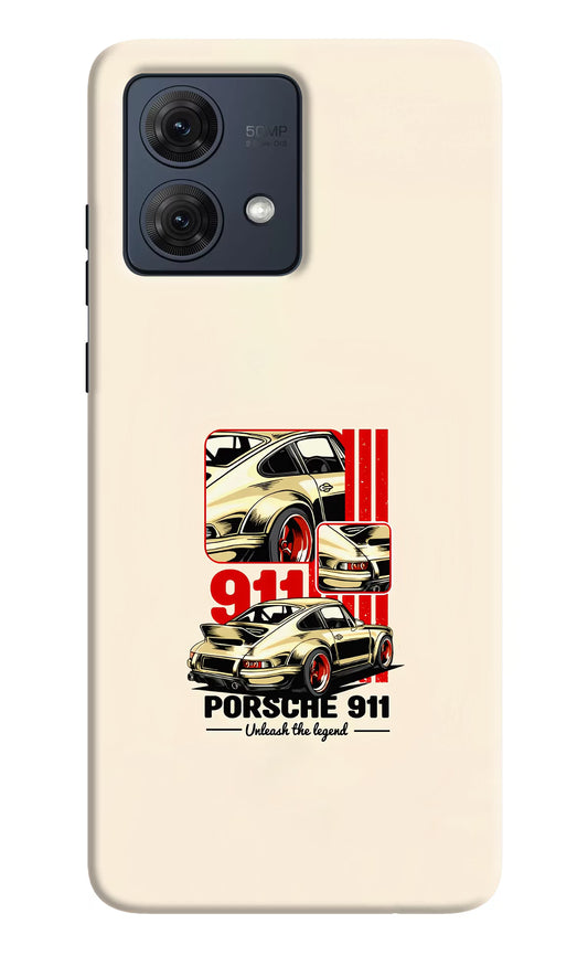 Classic Porsche 911 Moto G84 5G Hard Case Back Cover by Casekaro