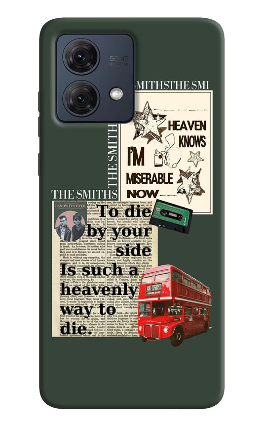 The Smiths Moto G84 5G Hard Case Back Cover by Casekaro