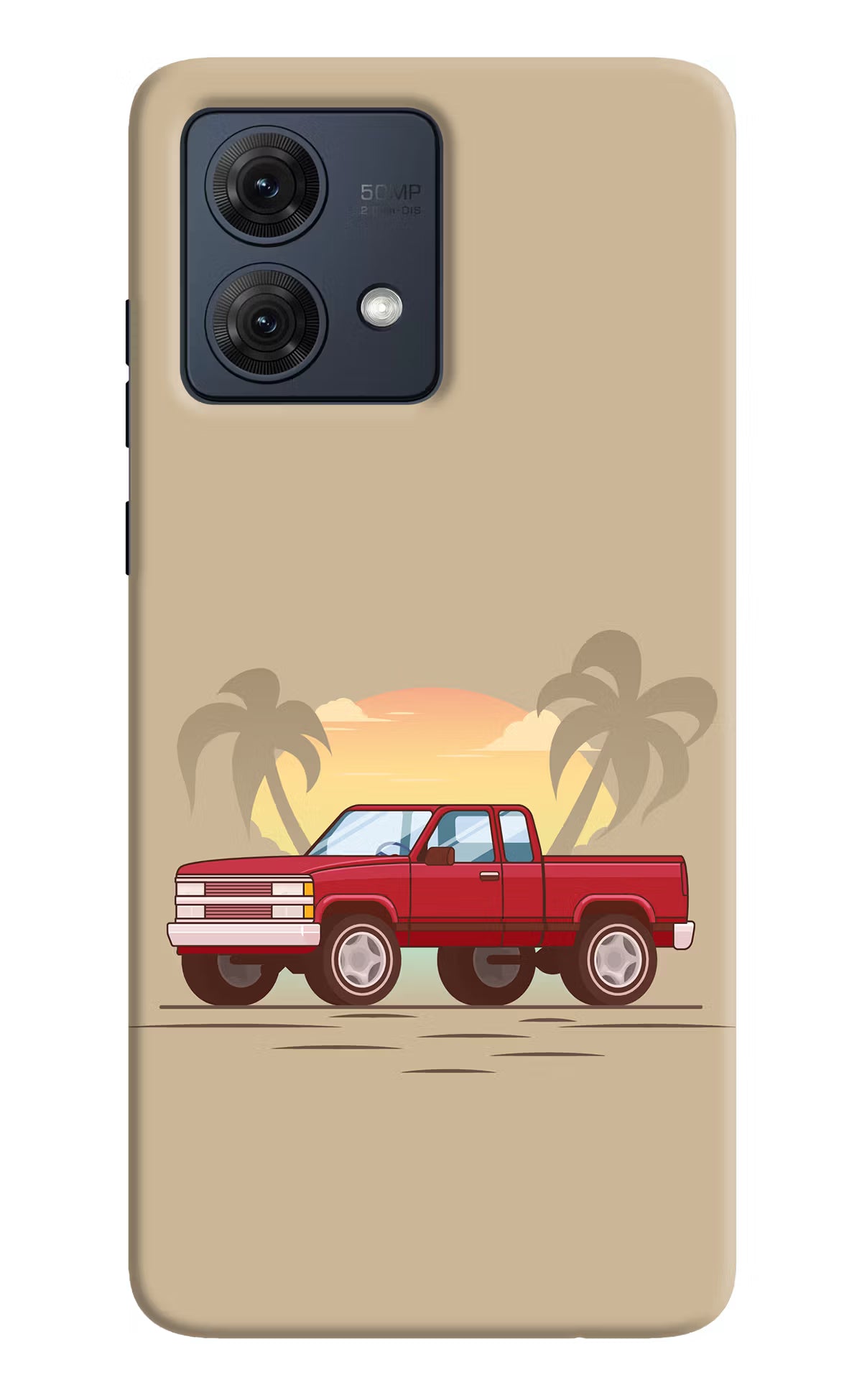 Desert Classic Drive Moto G84 5G Hard Case Back Cover by Casekaro