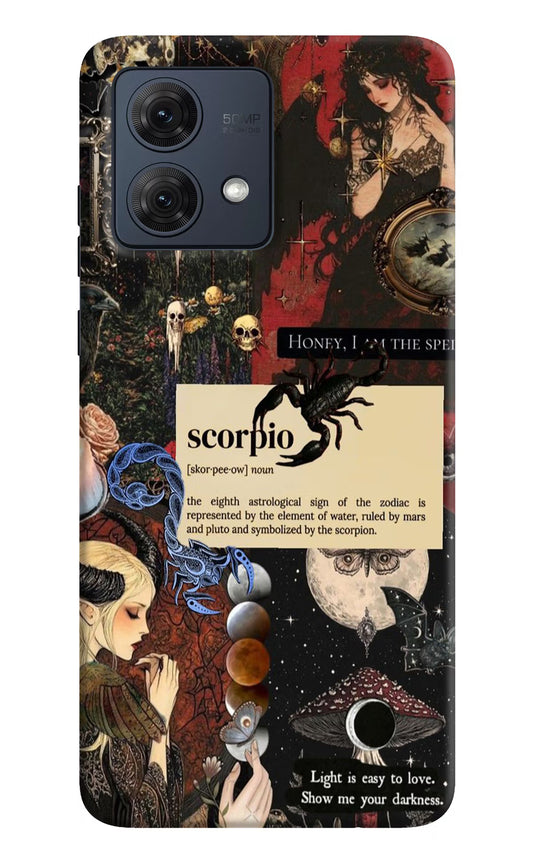 Scorpio Zodiac Moto G84 5G Hard Case Back Cover by Casekaro