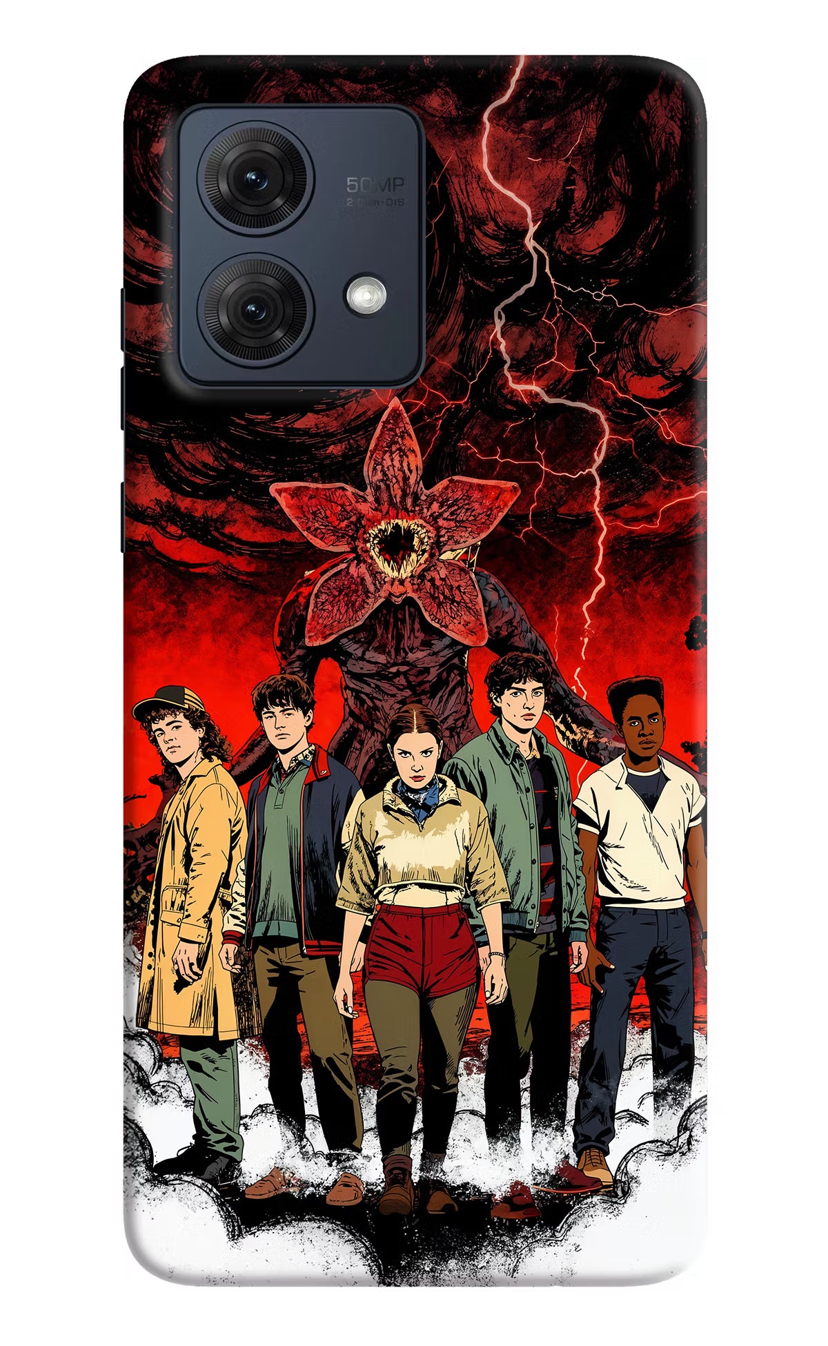 Ordinary Things Characters Moto G84 5G Hard Case Back Cover by Casekaro