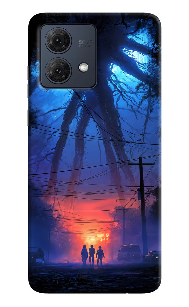 Ordinary Things Shadow Moto G84 5G Hard Case Back Cover by Casekaro