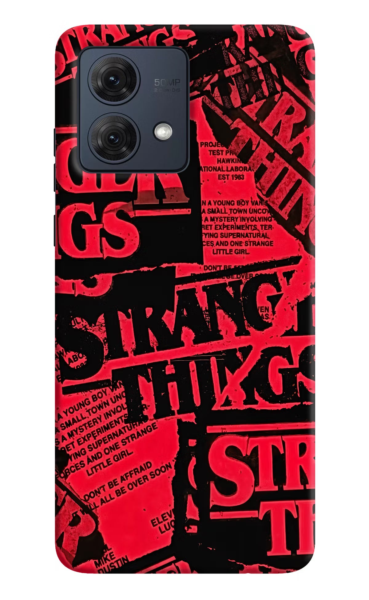 Ordinary Things Moto G84 5G Hard Case Back Cover by Casekaro
