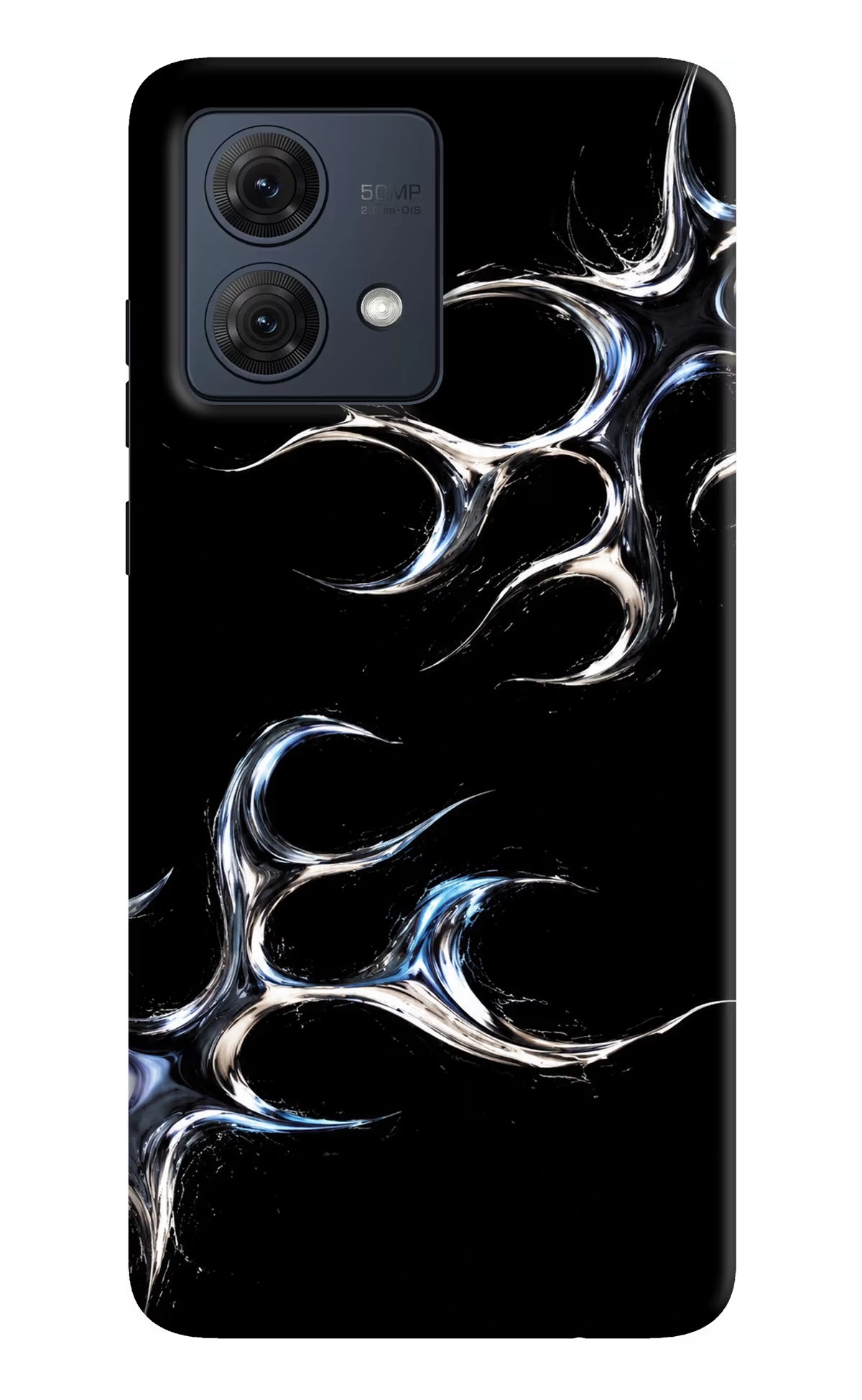 Chrome Tribal Moto G84 5G Hard Case Back Cover by Casekaro