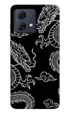 Twin Dragons Moto G84 5G Hard Case Back Cover by Casekaro