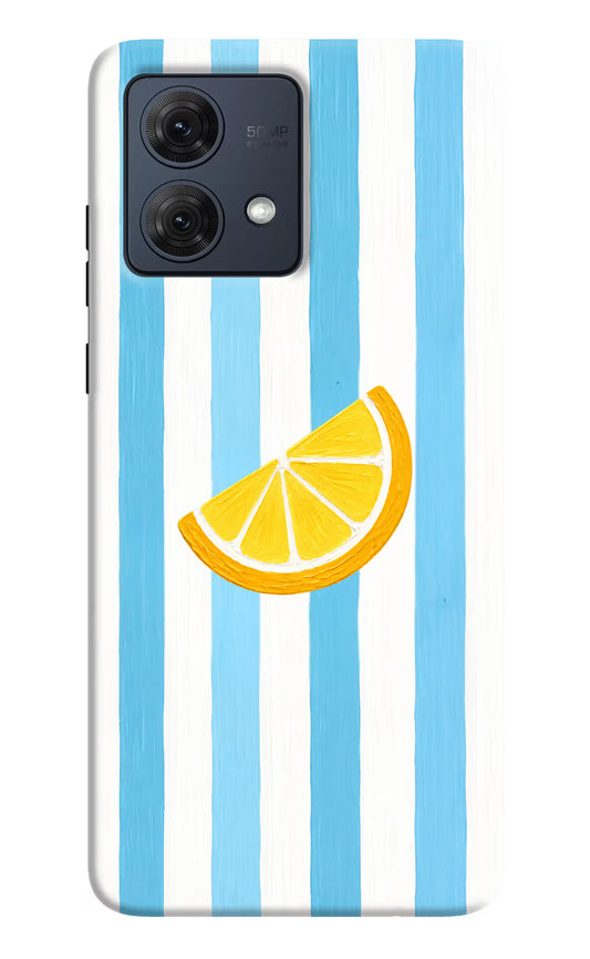 Summer Lemon Moto G84 5G Hard Case Back Cover by Casekaro