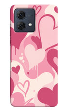 Hearty case Moto G84 5G Hard Case Back Cover by Casekaro