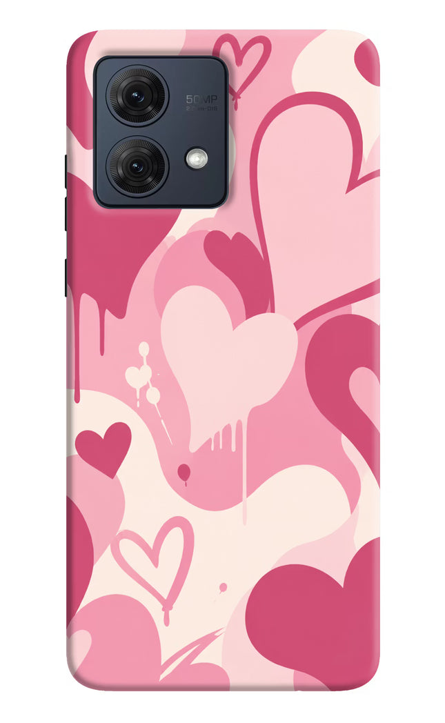 Hearty case Moto G84 5G Hard Case Back Cover by Casekaro