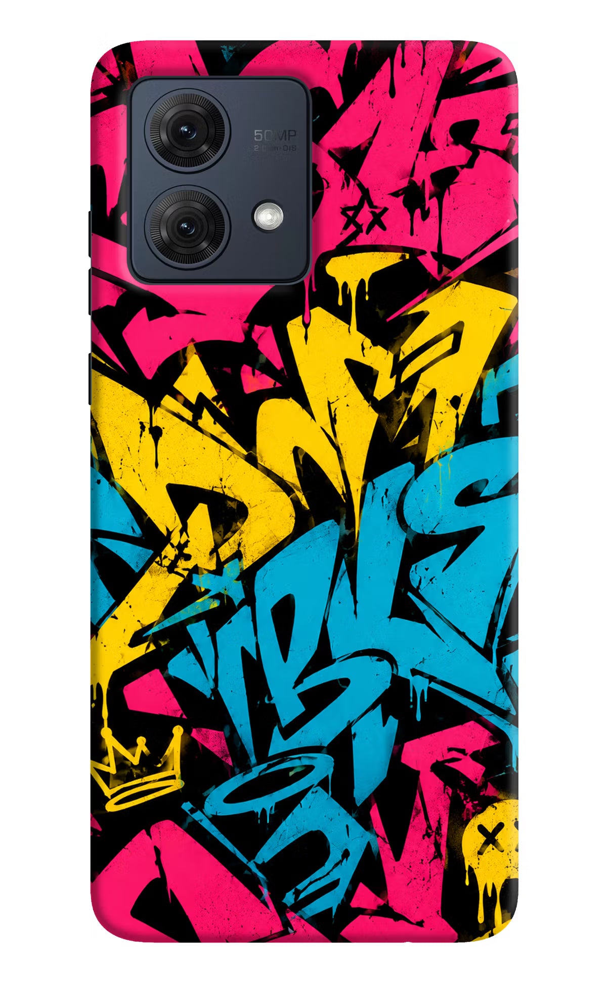 Graffiti Vibe Moto G84 5G Back Cover