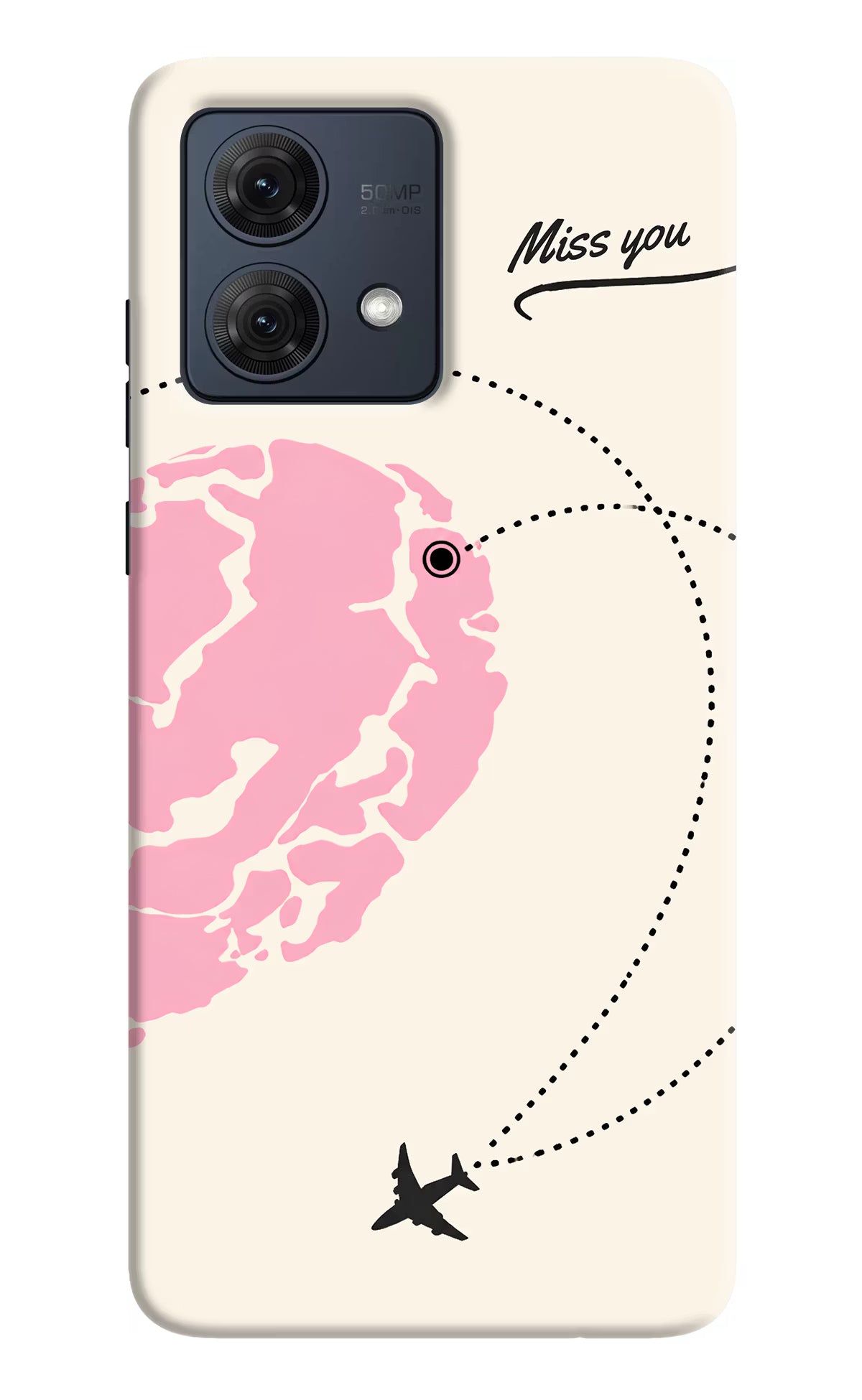 Miss Orbit Moto G84 5G Back Cover