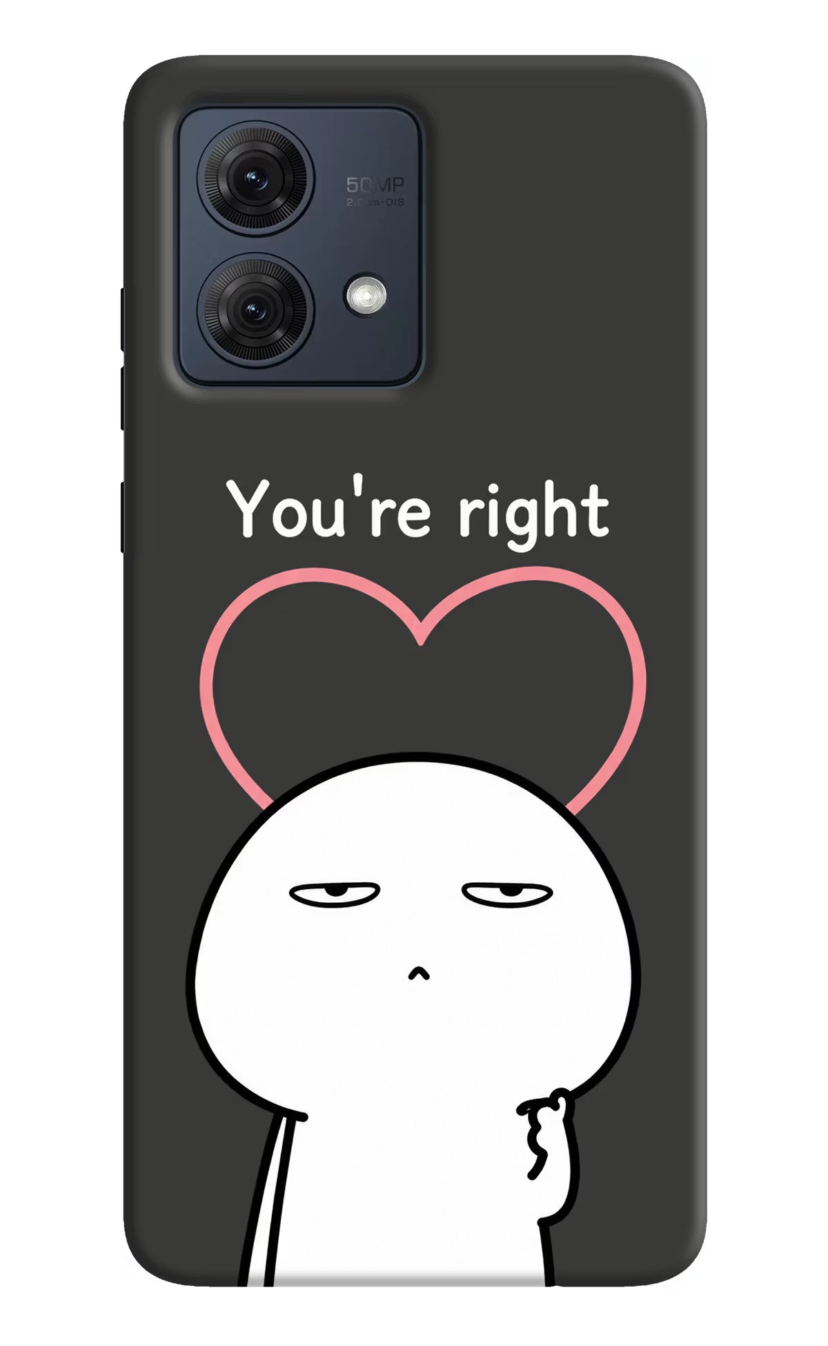 You're Right Moto G84 5G Back Cover