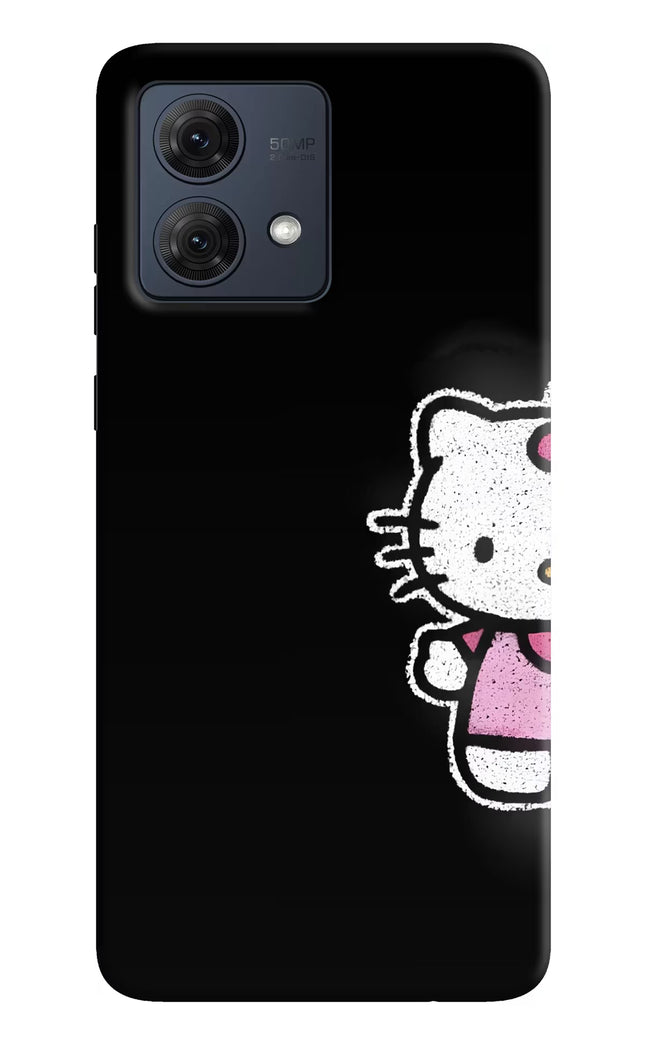 Kitty Charm Moto G84 5G Hard Case Back Cover by Casekaro