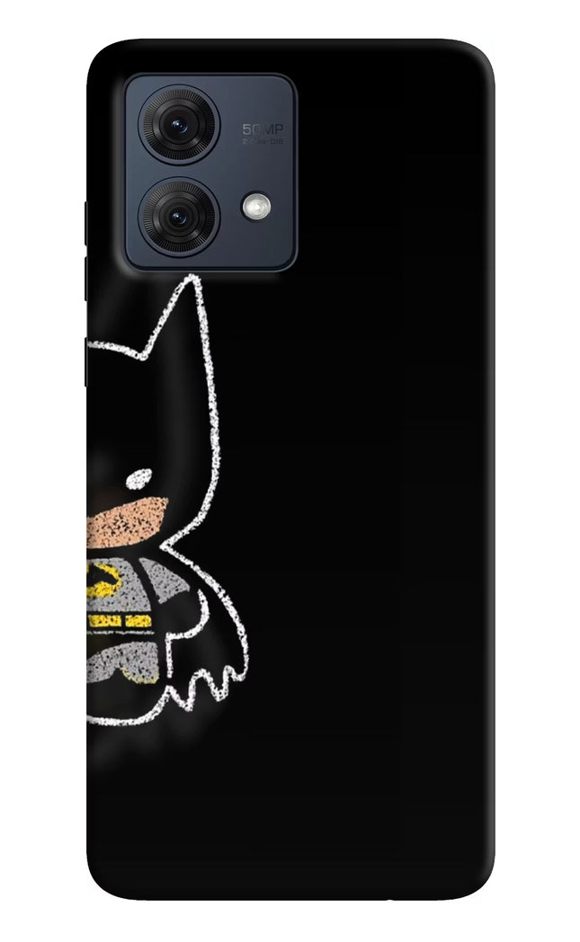 Bat Kitty Moto G84 5G Hard Case Back Cover by Casekaro
