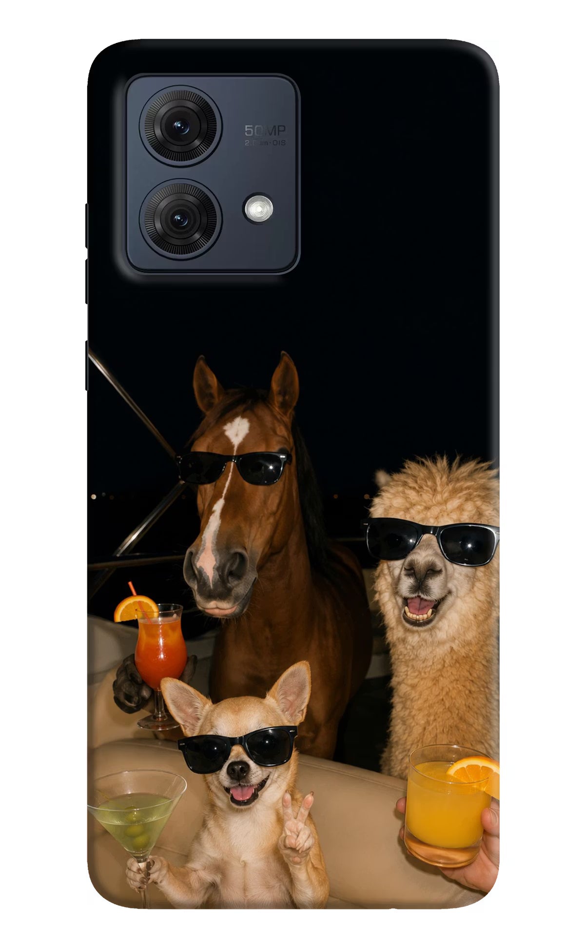 Party Squad Moto G84 5G Back Cover