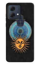 Divine Sun Moto G84 5G Hard Case Back Cover by Casekaro