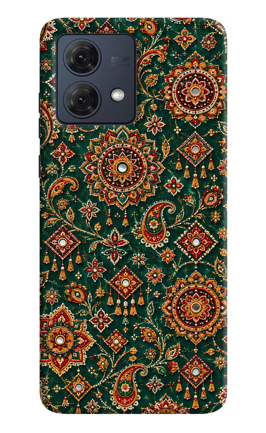 Green Pataka Moto G84 5G Back Cover, Hard case