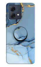 Blue Marble Moto G84 5G Pop Case by Casekaro