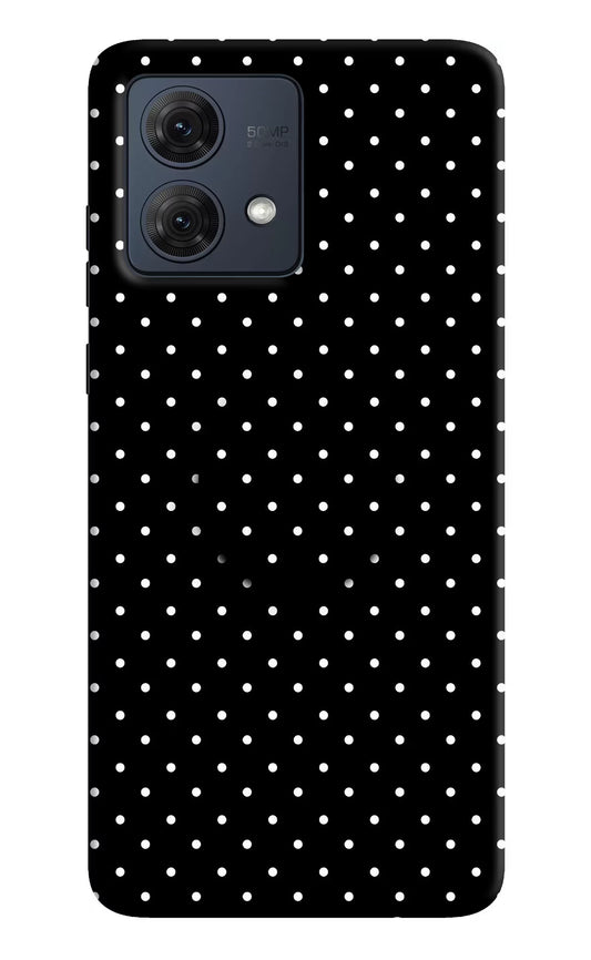 White Dots Moto G84 5G Pop Case by Casekaro