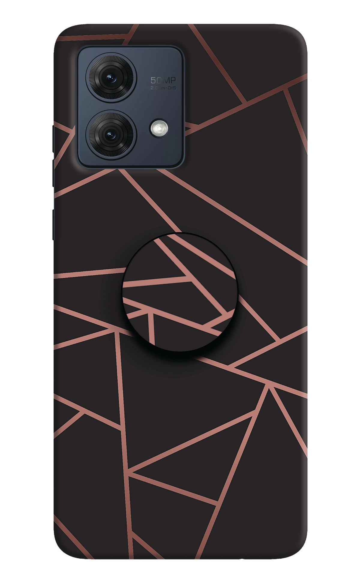 Geometric Pattern Moto G84 5G Pop Case