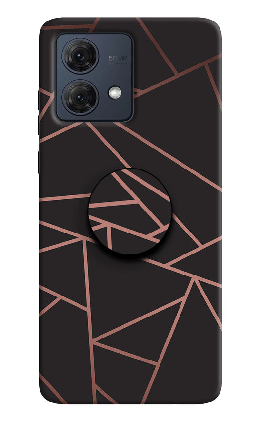 Geometric Pattern Moto G84 5G Pop Case by Casekaro