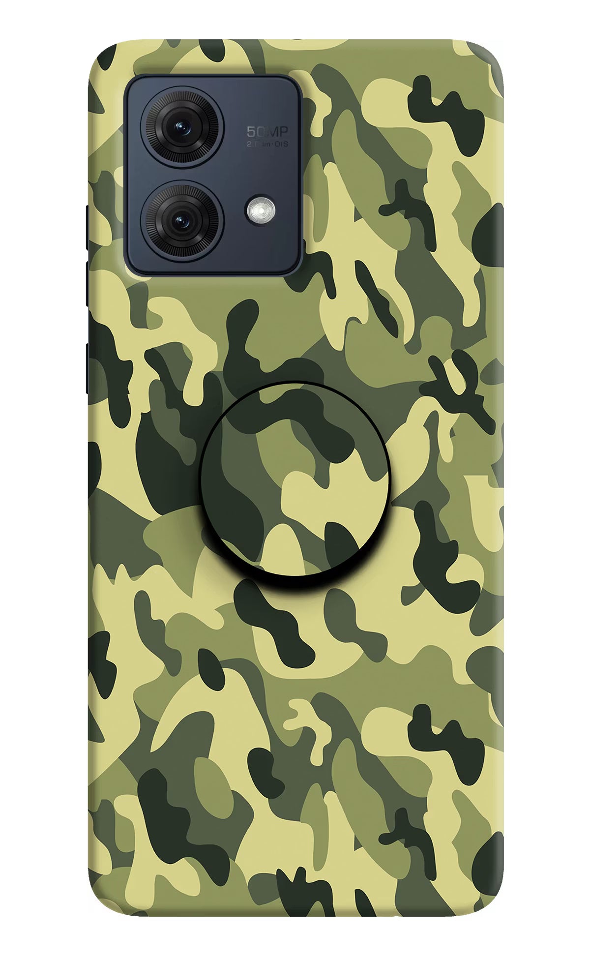 Camouflage Moto G84 5G Pop Case by Casekaro