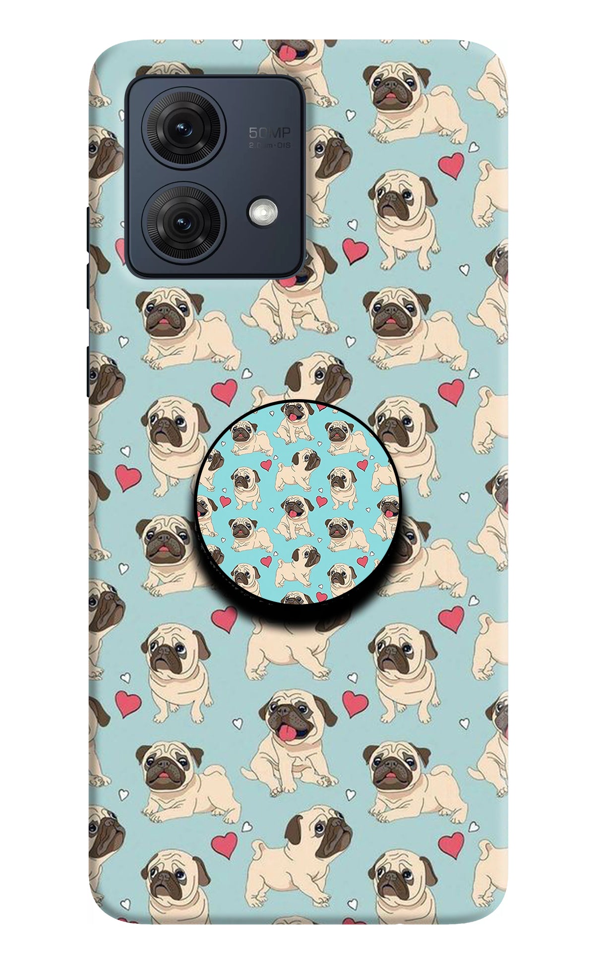 Pug Dog Moto G84 5G Pop Case