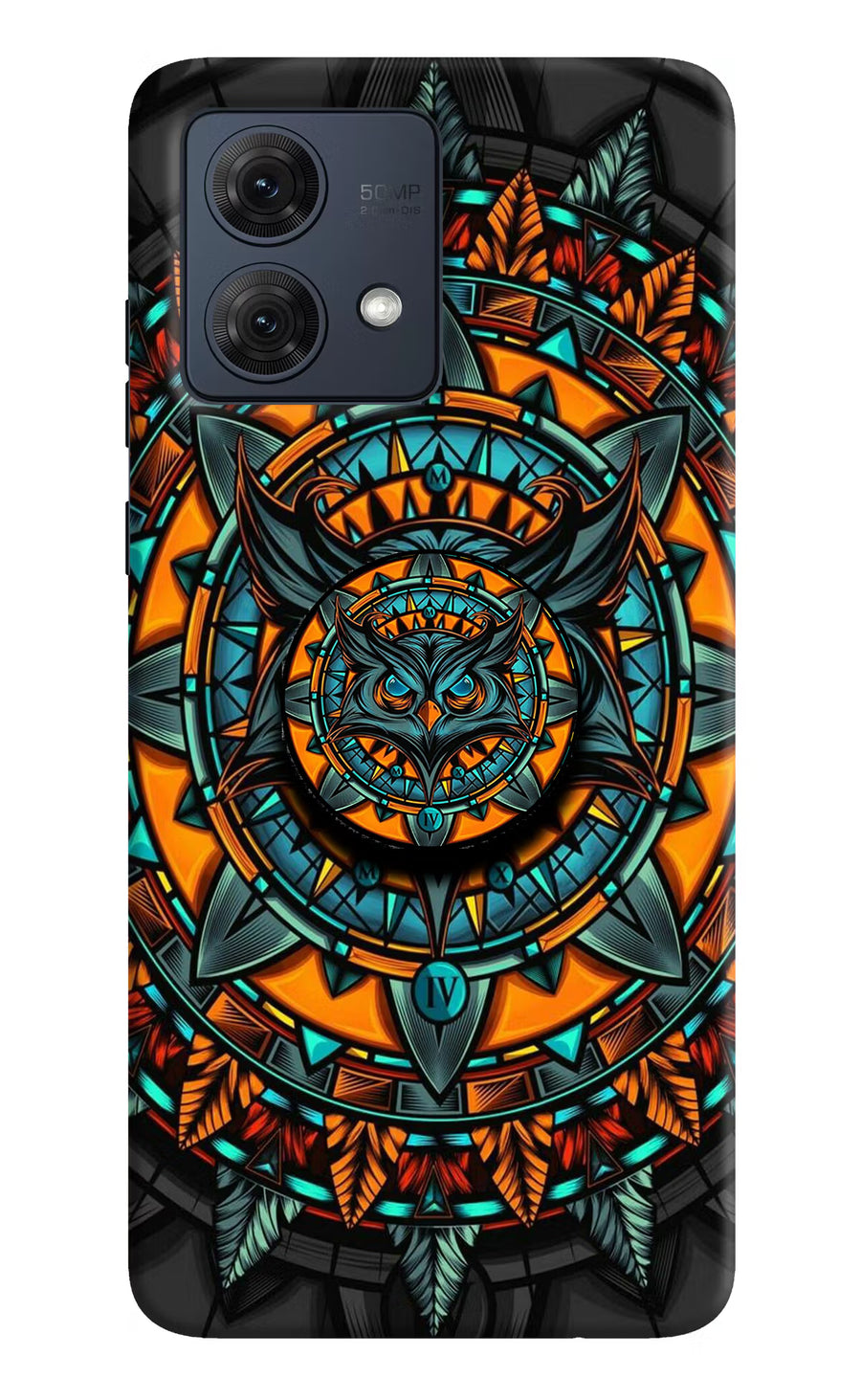Angry Owl Moto G84 5G Pop Case, Hard case