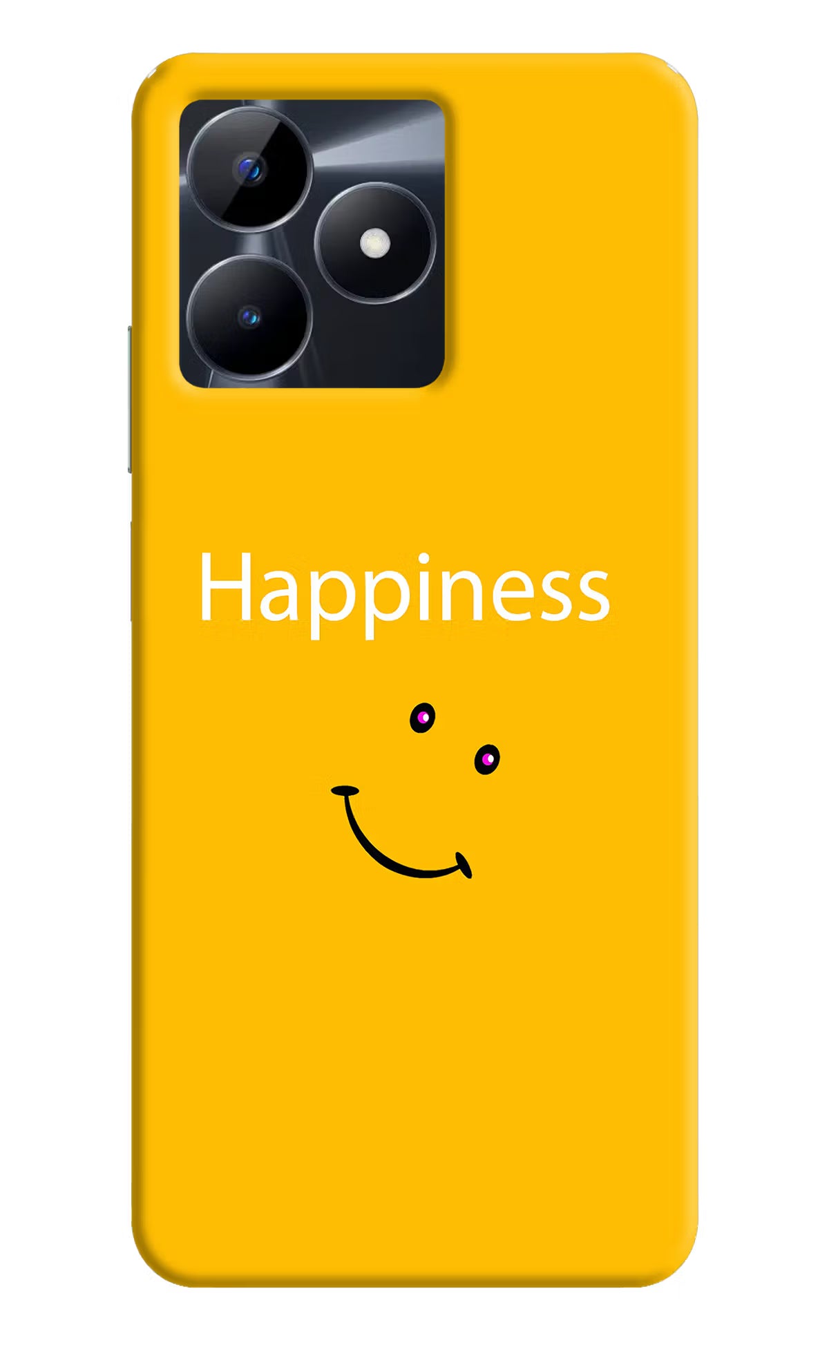 Happiness With Smiley Realme C53 Hard Case Back Cover by Casekaro