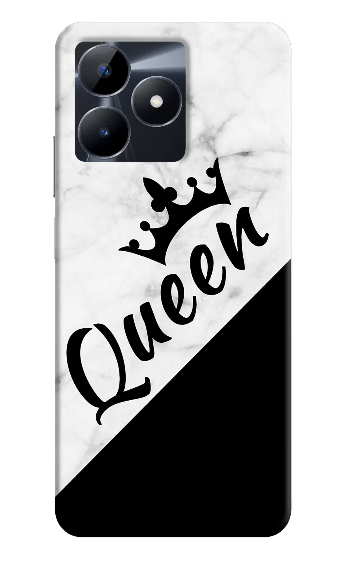 Queen Realme C53 Hard Case Back Cover by Casekaro