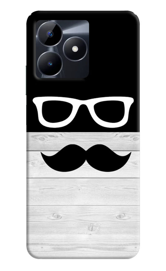 Mustache Realme C53 Hard Case Back Cover by Casekaro