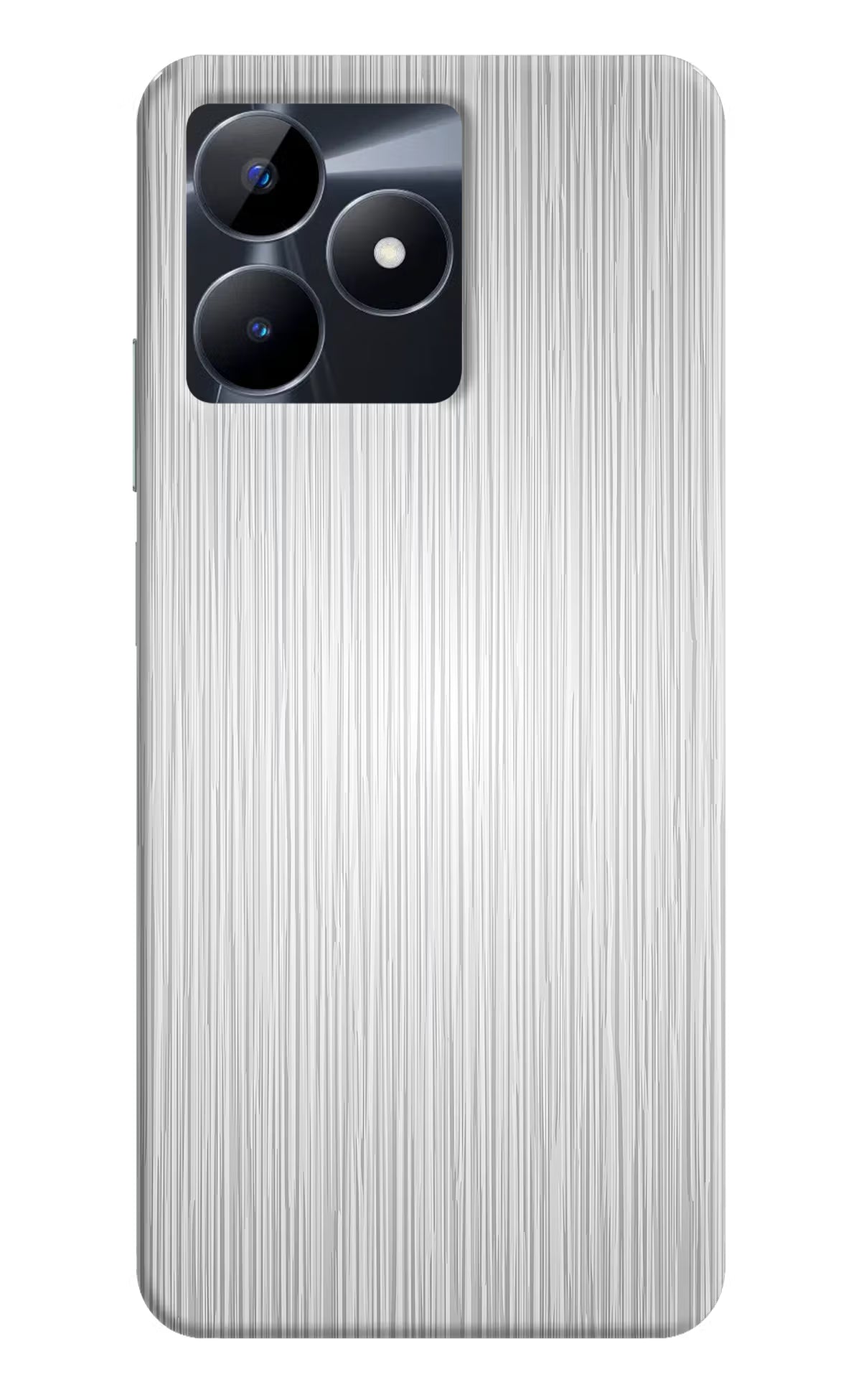 Wooden Grey Texture Realme C53 Hard Case Back Cover by Casekaro