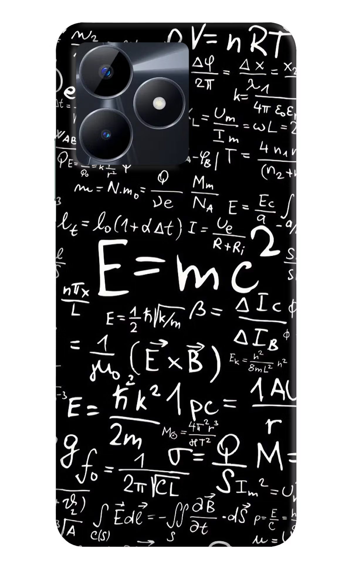 Physics Formula Realme C53 Hard Case Back Cover by Casekaro